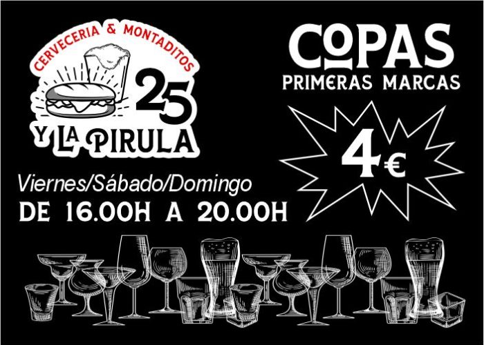 OFERTA 25 Y LA PIRULA